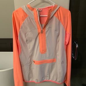 NWOT Lululemon Bright Salmon Quarter ZIP Pullover